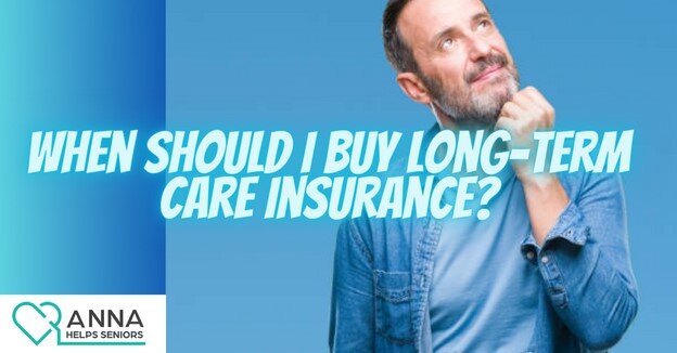 Man pondering the question: When should I buy long-term care insurance?