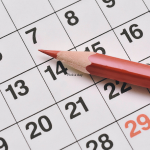 Closing date of your choice