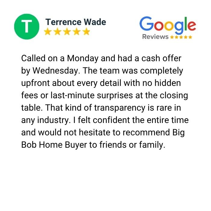 Cash Home Buyer Reviews