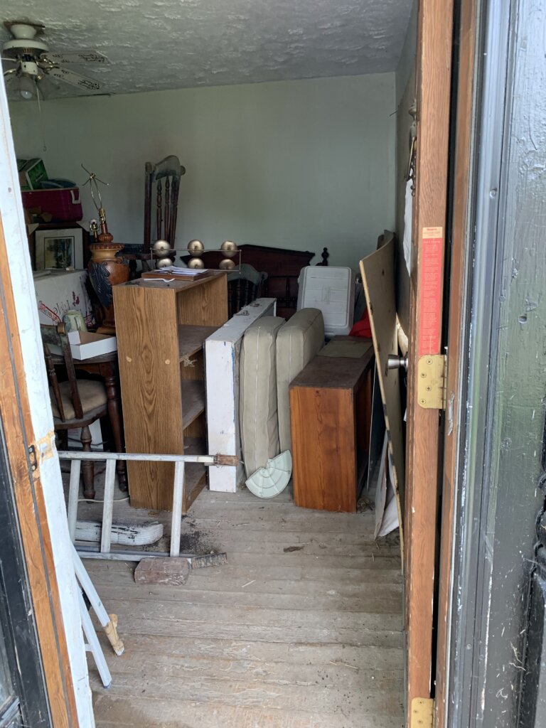 Hoarder House Entrance in KY