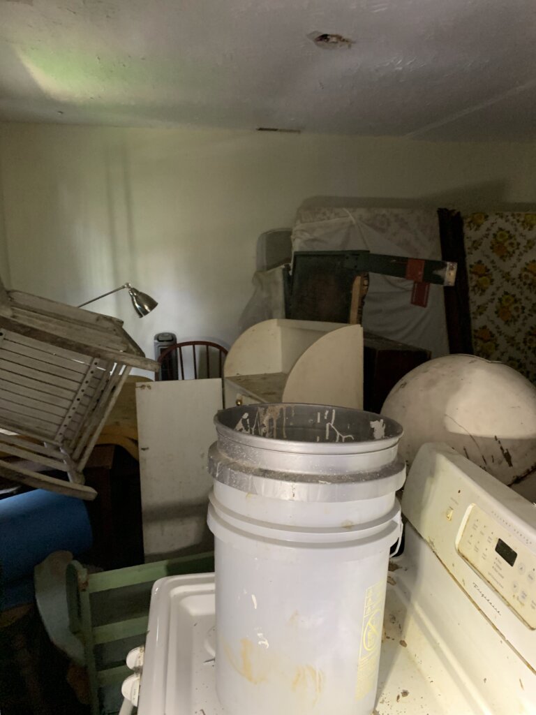 Hoarder House Junk Filled Bedroom