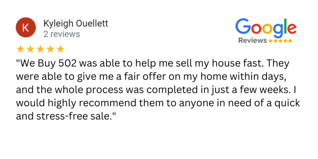 Sell My House Fast Review Louisville