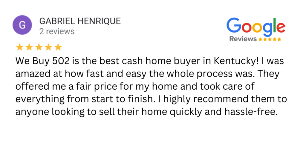 Cash Home Buyer Reviews KY