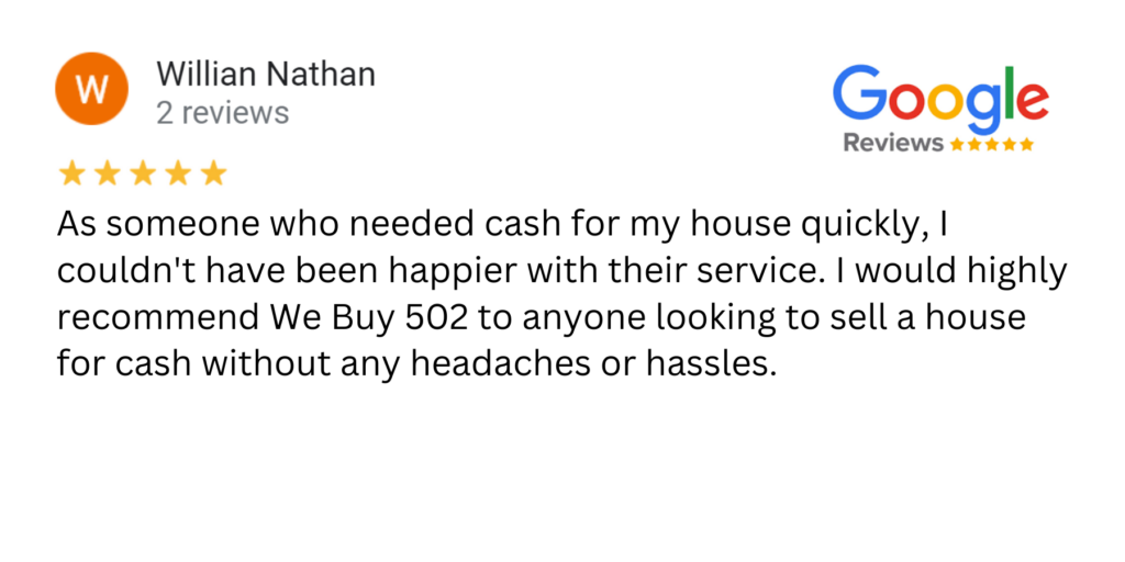 Cash Home Buyers Kentucky Reviews
