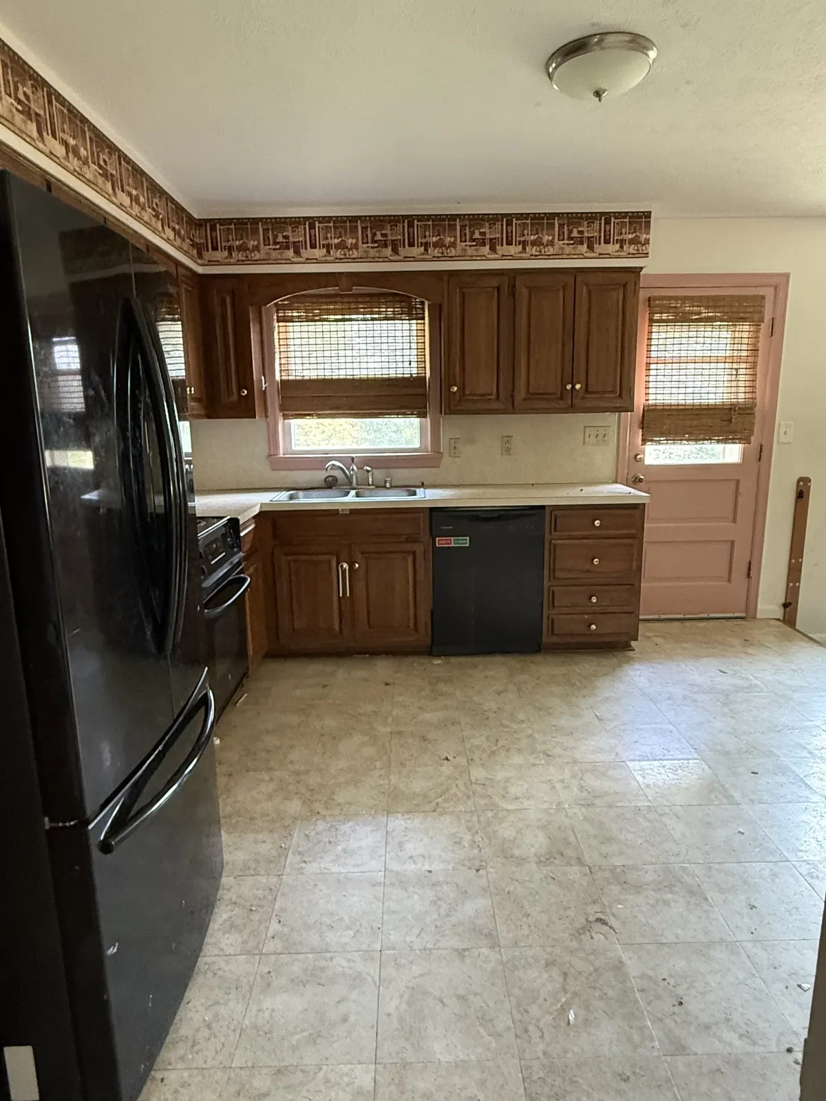 Before: Kitchen in Buechel home, Louisville KY