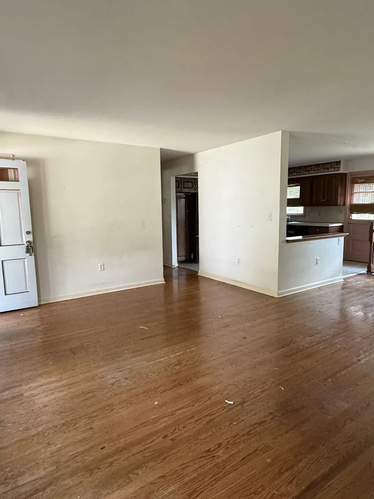 Before: Living room in Buechel home, Louisville KY