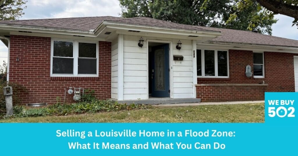 Louisville Kentucky home near the Ohio River in a FEMA designated flood zone