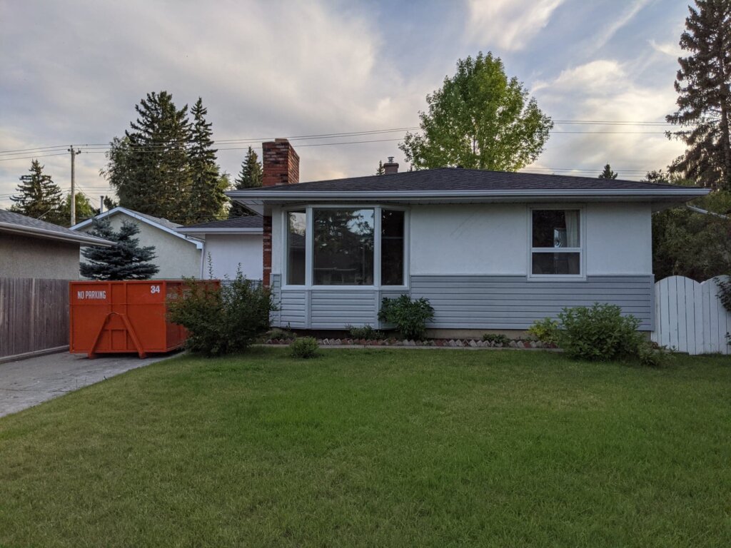 House we bought for cash Edmonton
