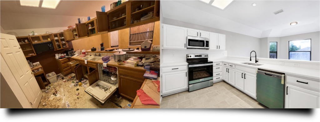 Before After