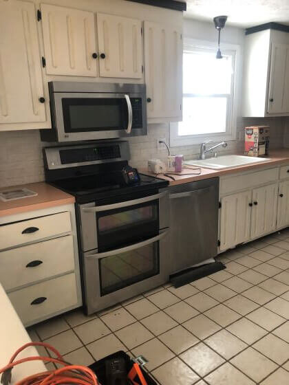 Old Ohio Kitchen Before Renovation