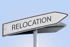 Relocation sign