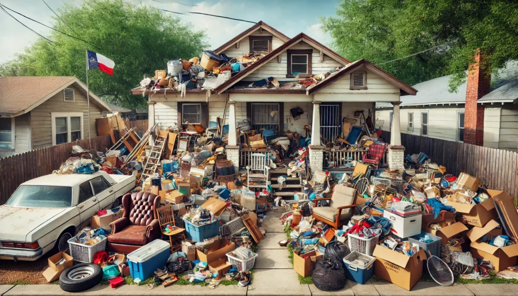 Sell a Hoarder House in Texas