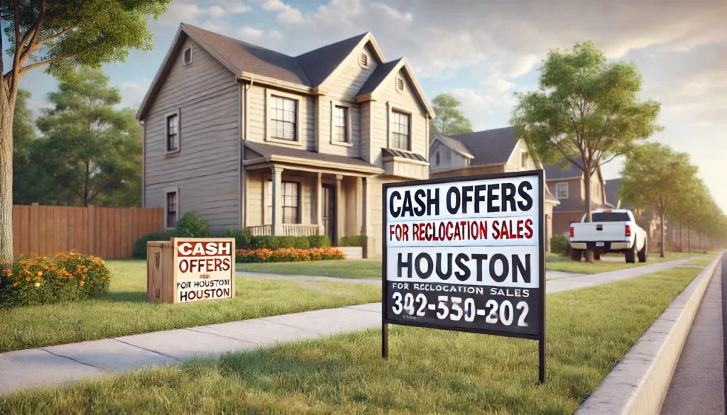 Cash Offers for Relocation Sales in Houston TX