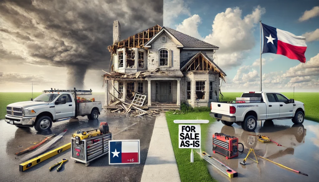 Renovate or Sell As-Is After Natural Disaster Damage in Texas