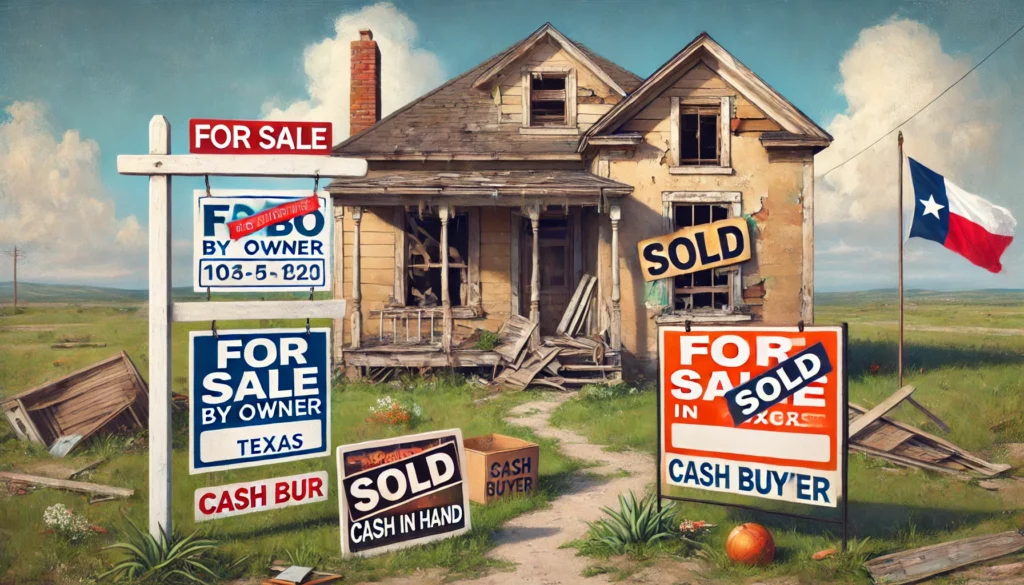 Selling a Distressed Property in Texas: FSBO vs. Realtor vs. Cash Buyer