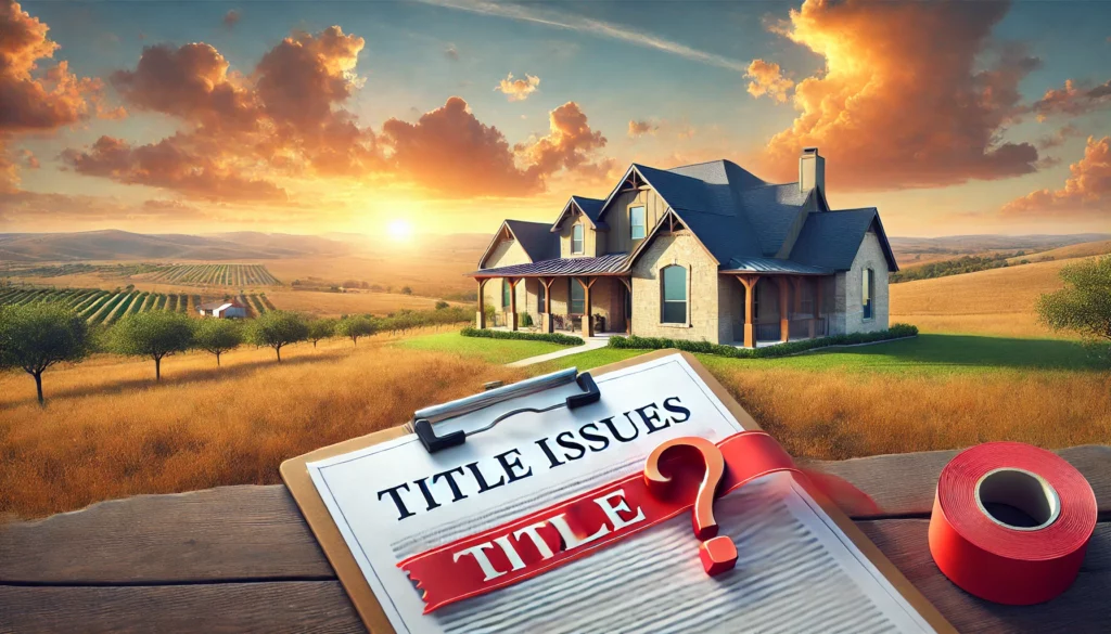 Sell Your Texas Home Fast Despite Title Issues
