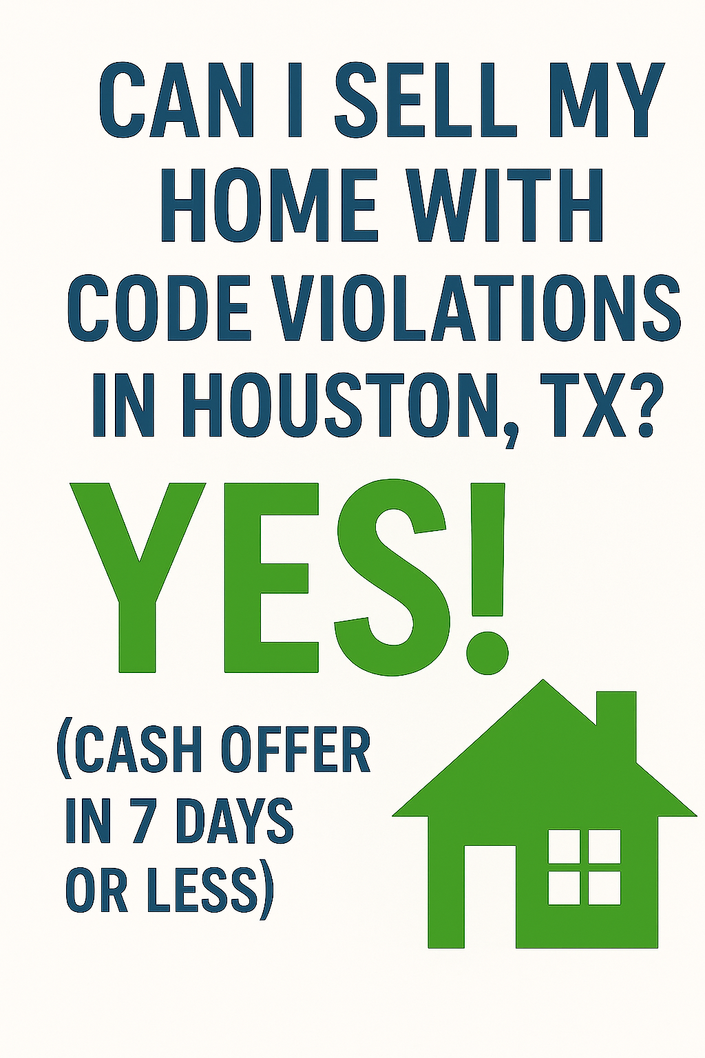 Sell Your House with Code Violations in Houston, TX
