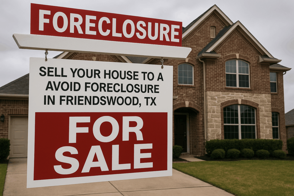 Sell Your House To Avoid Foreclosure In Friendswood, TX
