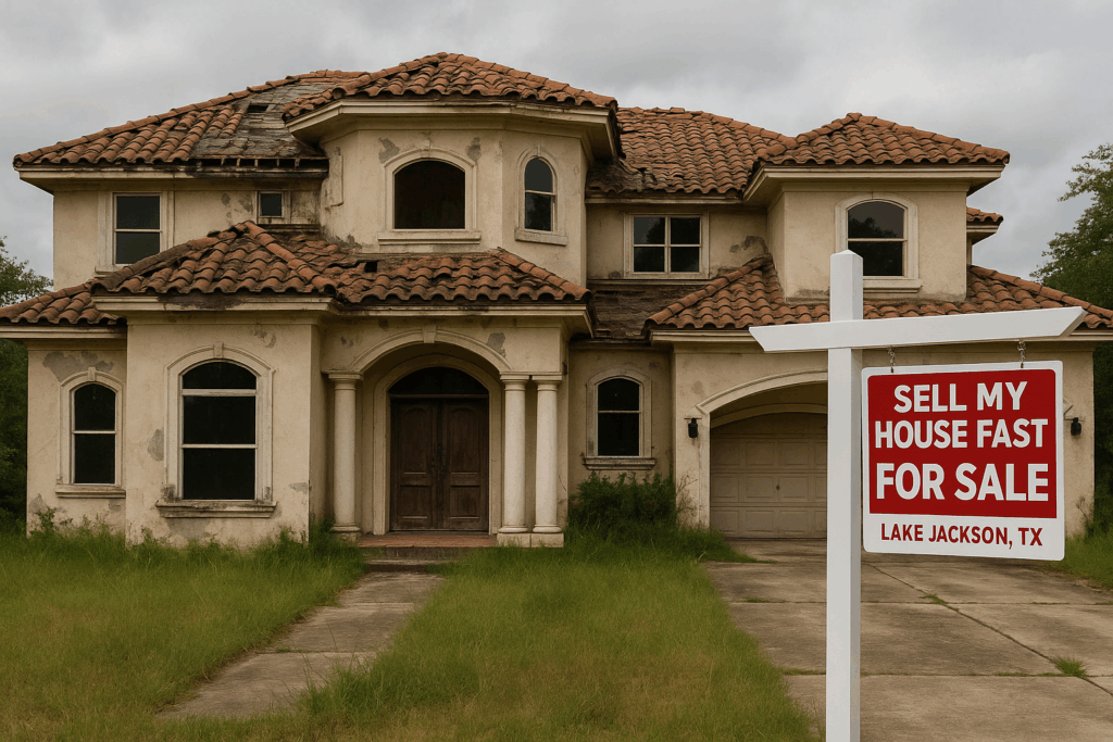 Selling a home that needs major repairs in Lake Jackson, TX
