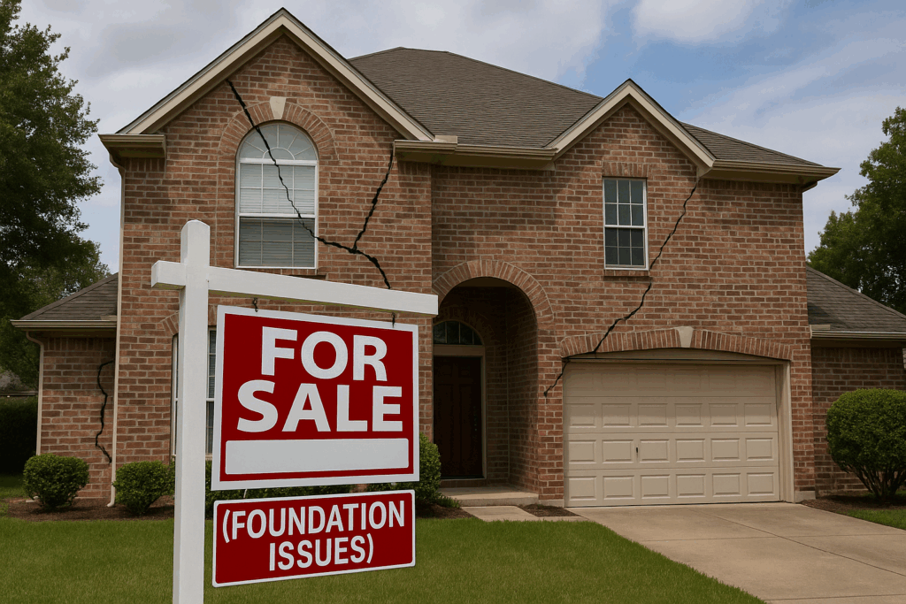 Sell a House with Foundation Issues in Tomball, TX