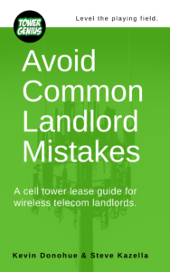 Tower Genius E-Bookcover image, Avoid Common Cell Tower Landlord Mistakes.