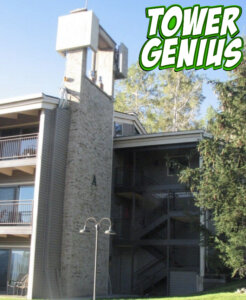 Rooftop cell site antennas. Tower Genius provides cell tower lease consulting services for AT&T, Verizon Wireless and T-Mobile cell tower landlords.