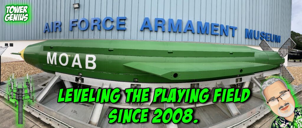 Air Force Armament Museum Eglin MOAB meme mother of all cell tower consultants