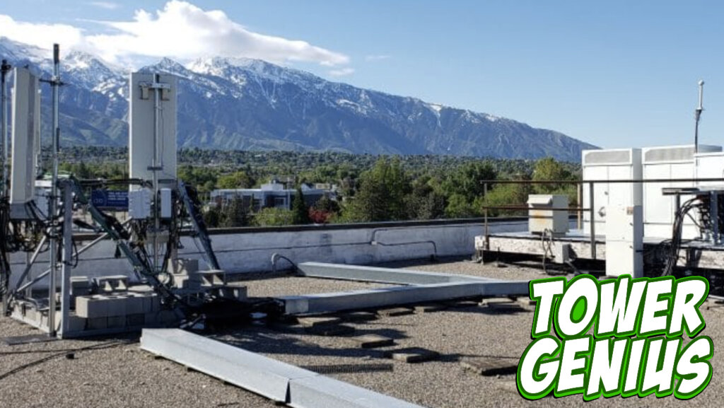 Utah rooftop cell tower