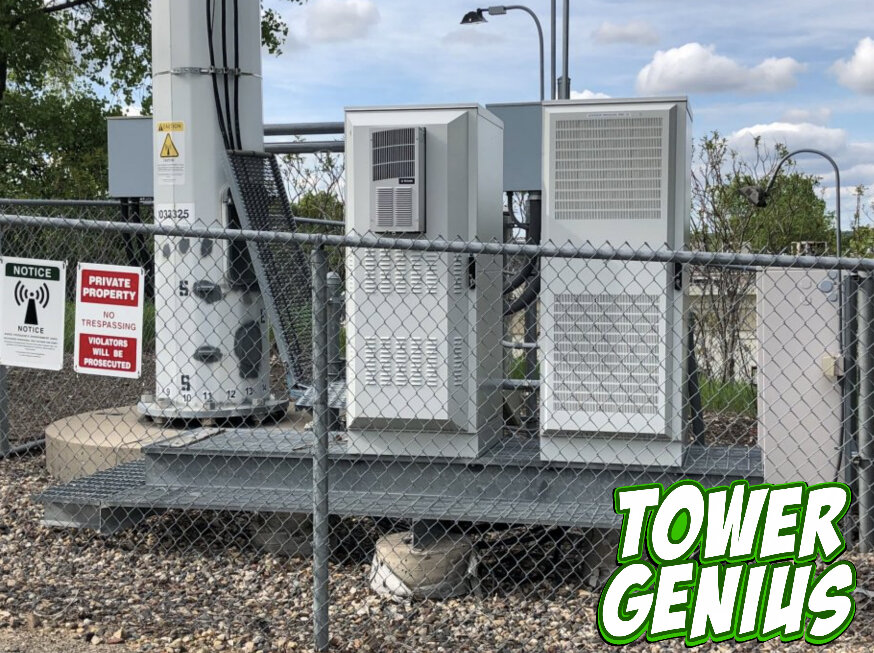 Get a cell tower equipment