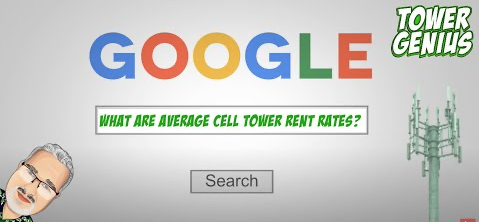 What are average cell tower rent rates?