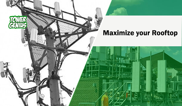 Maximize your Rooftop cell site lease with Tower Genius call us anytime at 1-888-313-9750.