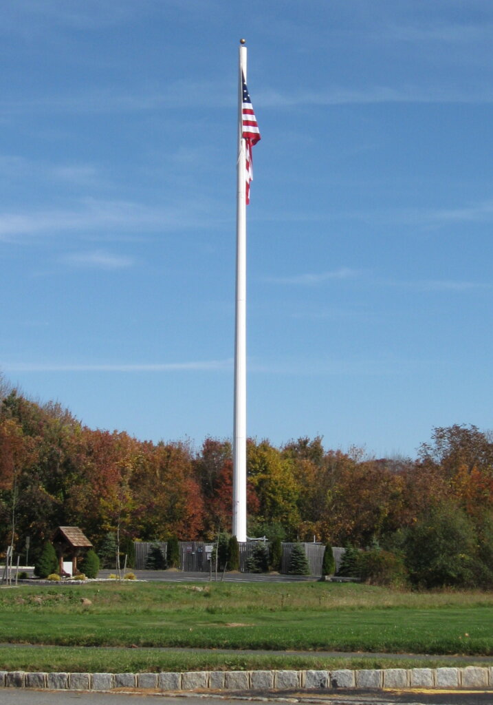 Flagpole monopole cell tower cell site in randolph NJ