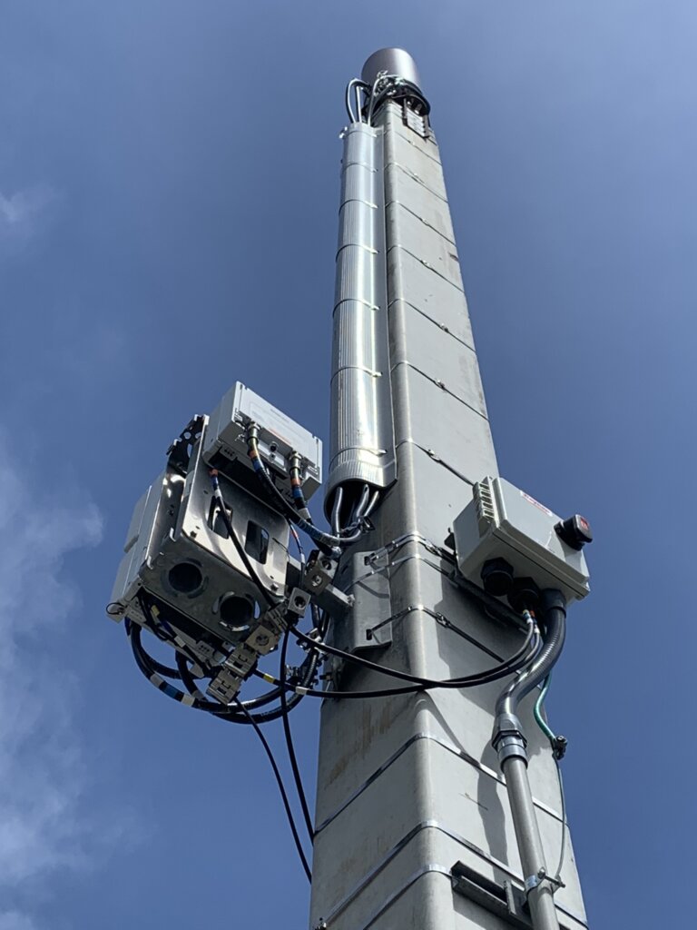 AT&T Small Cell site in Pensacola Beach FL.