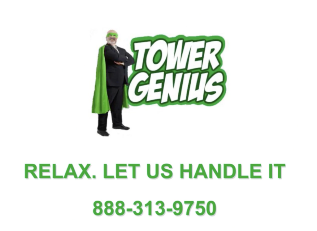 Not all heroes wear capes. But this cell tower leasing expert does. Tower Genius 888-313-9750.