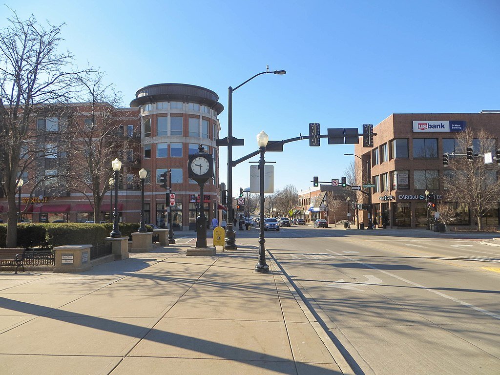 Downtown Downers Grove Illinois
