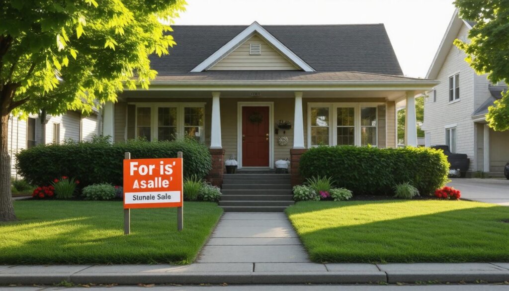 selling house as-is for cash