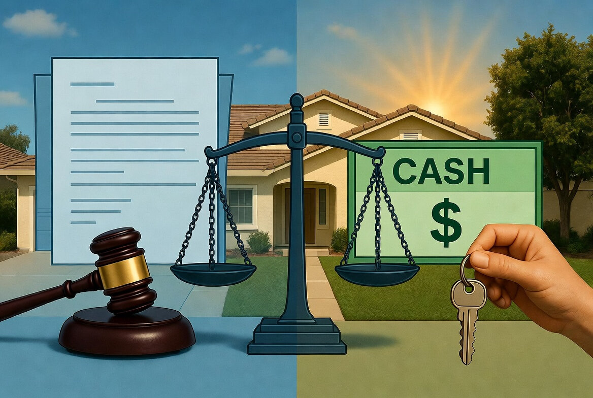 Probate vs cash offer Sacramento County CA 2026