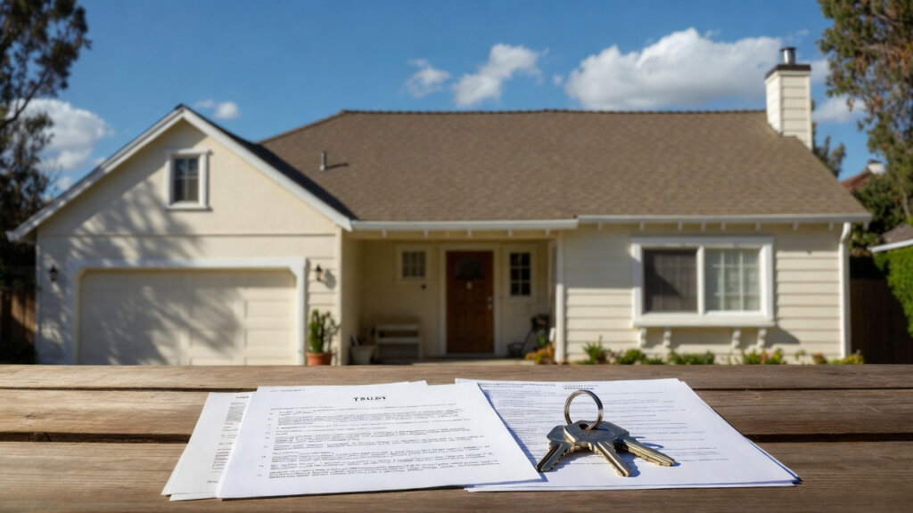 Selling house in trust Sacramento County