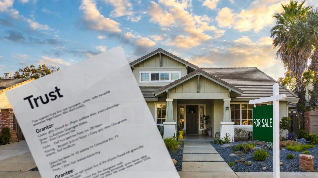 Selling house in trust Sacramento County CA