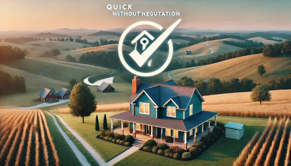 Sell Your House Fast in Kentucky Without Negotiations