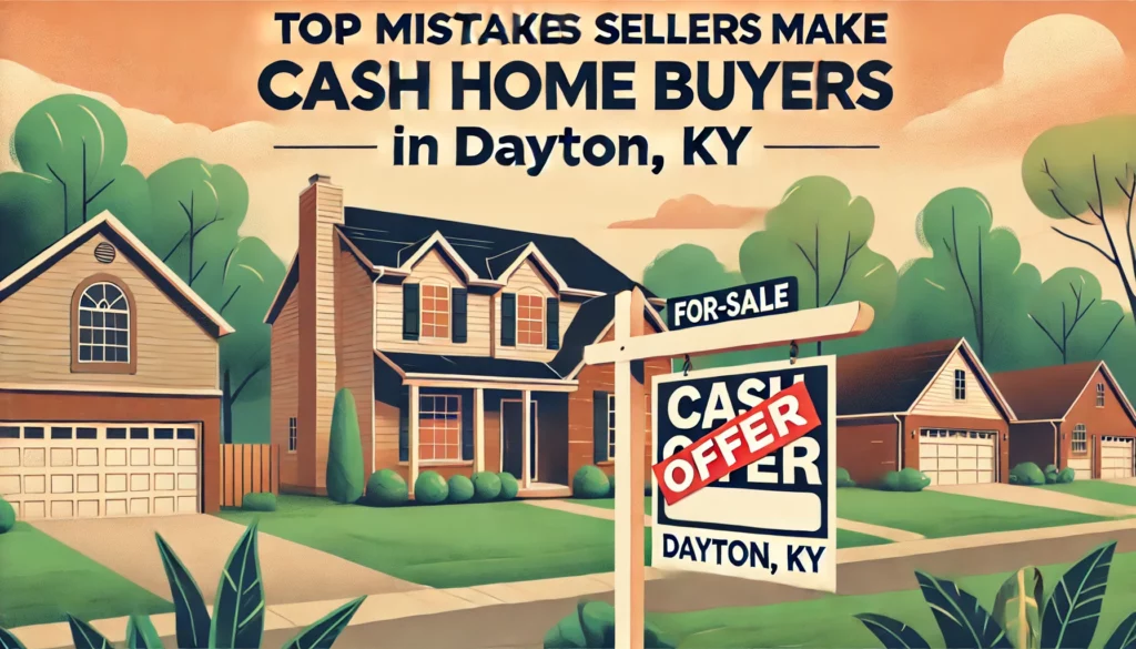 Top Mistakes Sellers Make When Working with Cash Home Buyers in Dayton KY