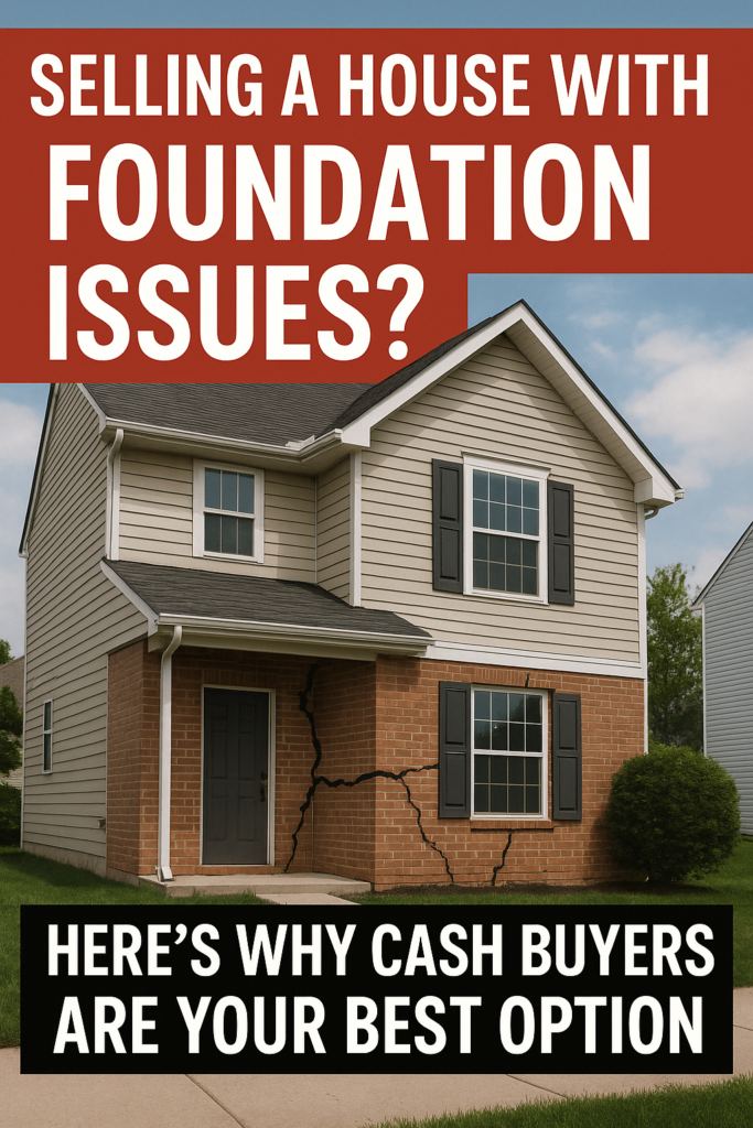 Selling a House with Foundation Issues? Here’s Why Cash Buyers Are Your Best Option
