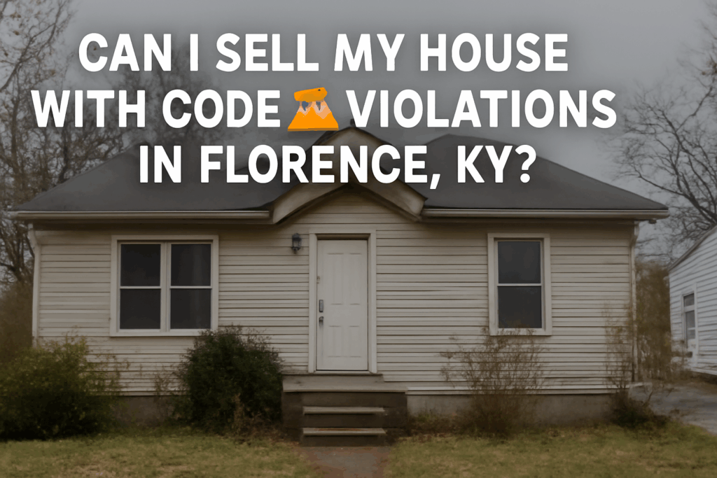 Sell Your House with Code Violations in Florence, KY