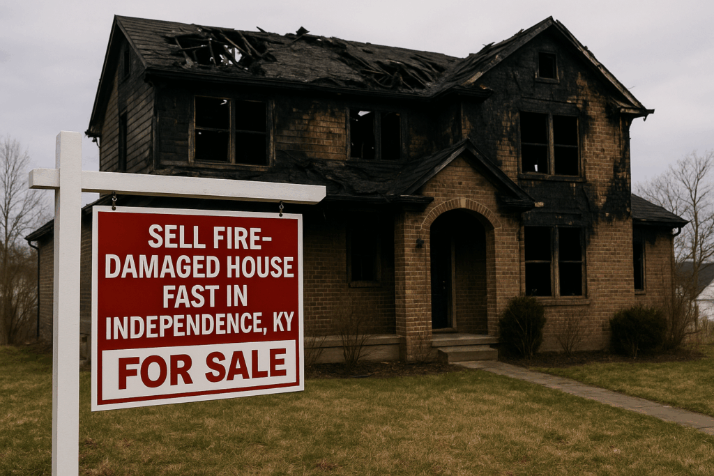 Sell Your Fire-Damaged House Fast in Independence, KY