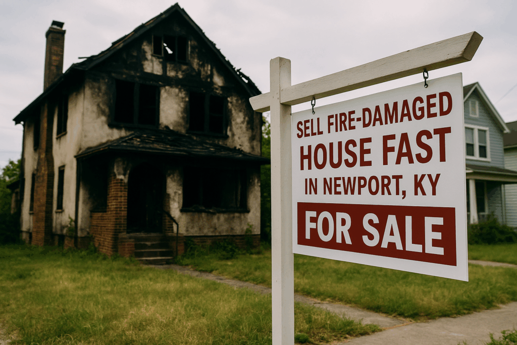 Sell Your Fire-Damaged House Fast in Newport, KY