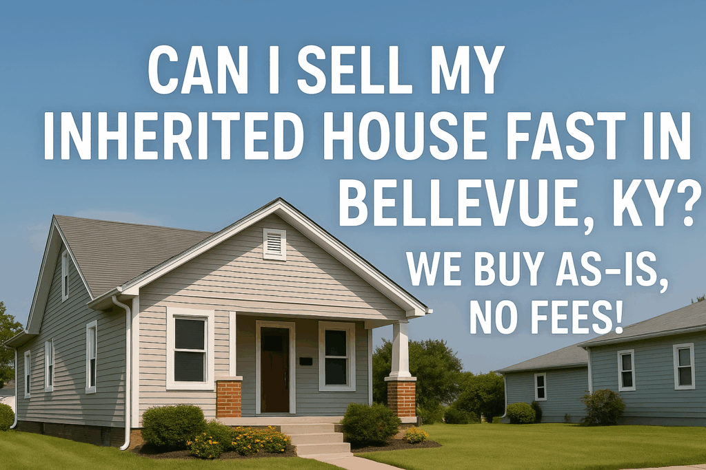 Sell Your Inherited House Fast in Bellevue, KY