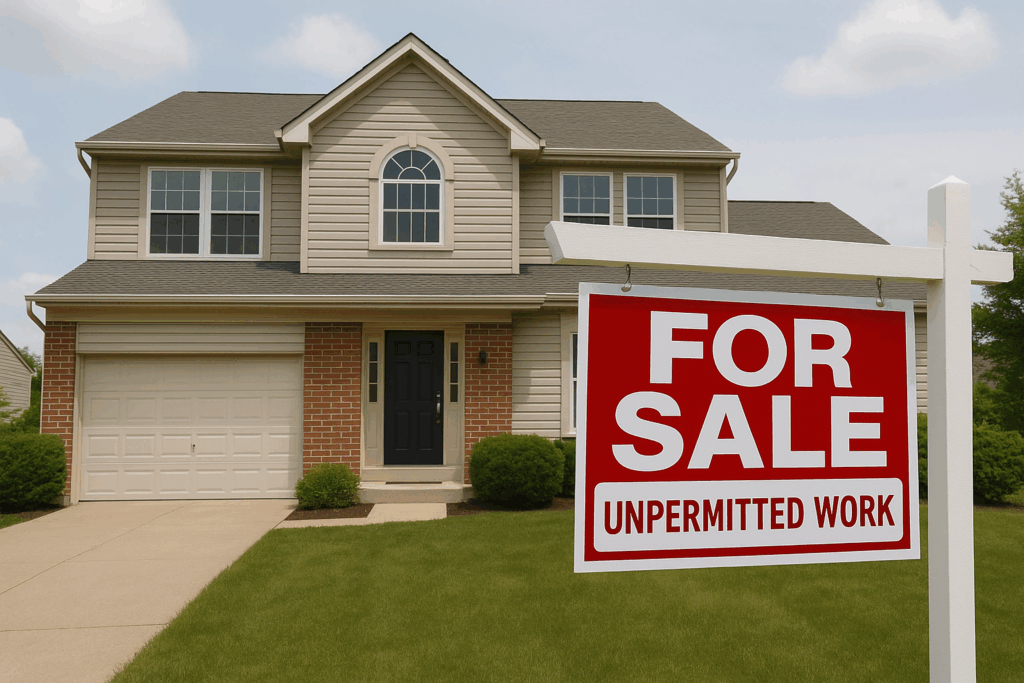 Sell a House With Unpermitted Work in Burlington, KY