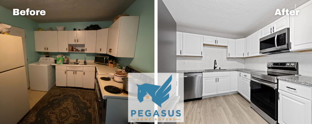 we buy houses Before and After