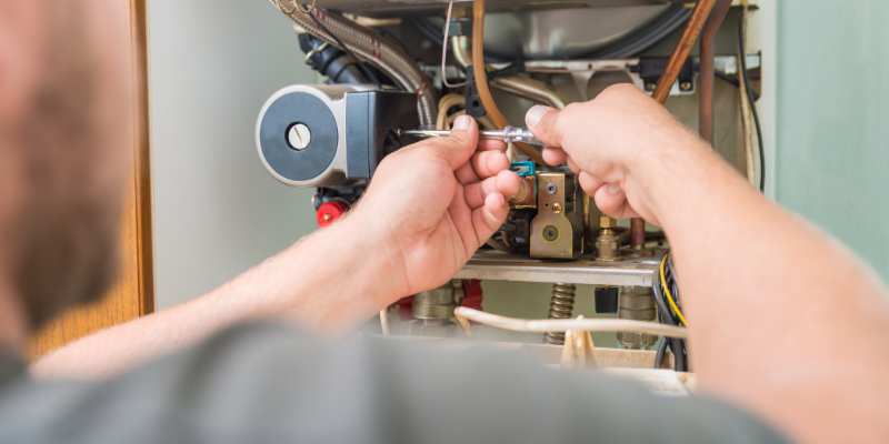 repairing and maintaining mobile home furnace