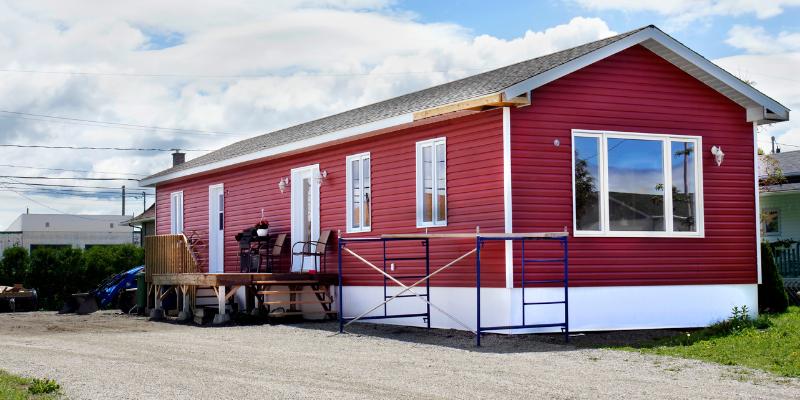 width of single-wide mobile homes